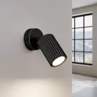 Fali lámpa KARBON fekete kapcsolóval