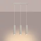 Függőlámpa KARBON 3xGU10/10W/230V krémszínű