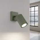 Fali lámpa KARBON olívazöld