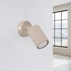 Fali lámpa KARBON taupe kapcsolóval