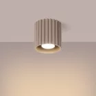 Mennyezeti lámpa AURA 1 taupe GU10