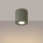 Mennyezeti lámpa ORBIS beton olívazöld