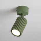 Mennyezeti lámpa KARBON 1 olívazöld