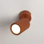Mennyezeti lámpa KARBON 1 vörös okker
