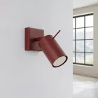 Fali lámpa RING burgundi
