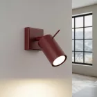Fali lámpa RING burgundi