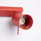 Mennyezeti lámpa RING 2 piros