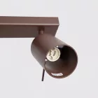 Mennyezeti lámpa RING 2 barna