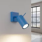 Fali lámpa RING azúrkék