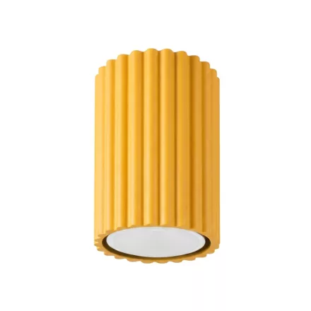 Mennyezeti lámpa KARBON 10 sárga
