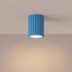 Mennyezeti lámpa KARBON 10 azúrkék