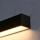 Wall lamp PINNE 90 black