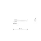 Ceiling lamp RIO 55 black 4000K