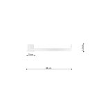 Ceiling lamp RIO 78 white 3000K