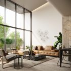 Wall lamp / Ceiling lamp SIRKEL 30 black