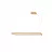 Chandelier TUULA L golden 3000K