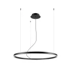 Chandelier ODA 80 black LED 3000K