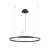 Chandelier ODA 80 black LED 3000K