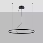 Chandelier ODA 80 black LED 3000K