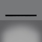 Ceiling lamp SOREN schwarz LED 4000K